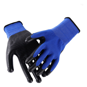 <span class=keywords><strong>Guantes</strong></span> de Trabajo Estándar EN388 OEM/ODM, 13G U3, Carcasa de Poliéster, Palma Texturizada de Nitrilo, Puño de Punto, Resistentes al Calor, <span class=keywords><strong>Guantes</strong></span> de Seguridad - Product Image 3