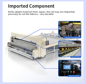 Máquina de corte automática ultrasónica para persianas enrollables, controlada por computadora, con certificación CE, salida de fábrica con componente de motor central - Product Image 4