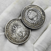 Pièces de monnaie commémoratives de style antique Chervontsev Staline 2013, 10 pièces, cadeaux, décoration de la maison
