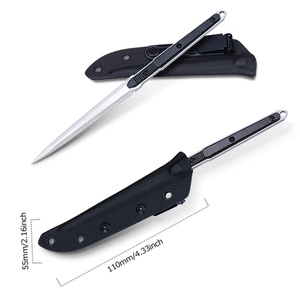 Longquan มีดชากังฟูสแตนเลสแบบชิ้นเดียวใบมีดแบบถาวรใบมีดแบบทำมือสำหรับพนักงานปลอกเข็มชา - Product Image 3