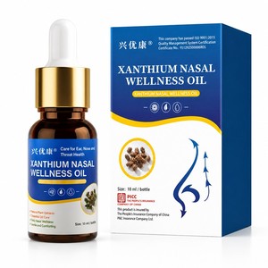 Huile Nasale Xanthium en Gros 10ml – Gouttes Herbales pour le Soulagement des Sinus – Étiquette Privée Personnalisée – Soin Apaisant pour <span class=keywords><strong>Nez</strong></span> <span class=keywords><strong>Bouché</strong></span> - Product Image 3