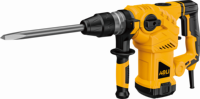 Marteau perforateur rotatif électrique robuste, marteau-piqueur industriel 1500W, anti-vibration, aluminium, 32 mm