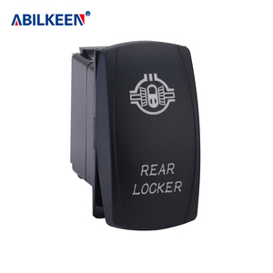 Chất lượng cao 12V 20A 24V màu xanh LED Xe thuyền 4x4 Marine Dash chuyển đổi Rocker chuyển ON-OFF 4 pin Rocker chuyển đổi - Product Image 4