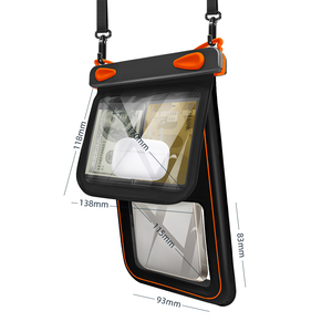 <span class=keywords><strong>Sac</strong></span> étanche pour téléphone portable avec double poche <span class=keywords><strong>grand</strong></span> portefeuille <span class=keywords><strong>de</strong></span> stockage <span class=keywords><strong>de</strong></span> <span class=keywords><strong>plage</strong></span> <span class=keywords><strong>de</strong></span> natation cartes pochette sacs secs - Product Image 4