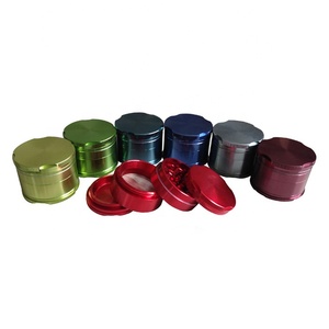 New Edge Smoking Tool Aluminum Herb Grinder with Grooves for Quick Handling