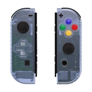 Coque arrière transparente EXtremeRate Dpad Version avec cadre et faceplate pour Nintendo Switch – Vente en gros - Product Image 4