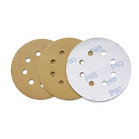 Disque de ponçage pour le polissage des surfaces en bois, abrasif humide et sec, papier abrasif rapide