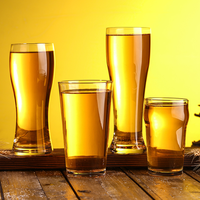 15Oz Ambachtelijke Bierglazen-Hoge Pint Glazen Met Zware Basis Voor Witbier, Barbrouwsels, Ipa, Perfect Voor Bar, Feesten En Geschenken