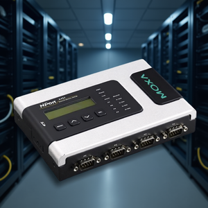 Módulo de Comunicación Ethernet para Servidor Serial de 4 Puertos Moxa NPort 6450 T - Product Image 3