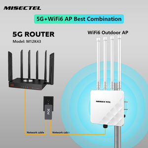 Ax3000 băng tần kép misectel 500M <span class=keywords><strong>Wifi</strong></span> vùng phủ sóng rộng khoảng cách <span class=keywords><strong>Repeater</strong></span> 1000M cổng ngoài trời không dây điểm truy cập cho phòng tập thể dục sử dụng - Product Image 4