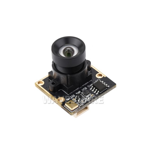 IMX335 5MP USB Camera (C), 2K Video Recording, Better Sensitivity in Low-Light Condition, Wide Dynamic Range, Distortion-Free