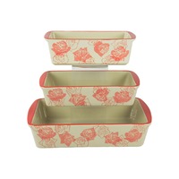 Service de vaisselle en céramique à motif animalier pour restaurants/hôtels - Thème Saint-Valentin - Kit durable cuillère/fourchette/couteau/baguettes