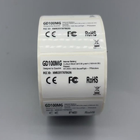 Étiquettes adhésives personnalisées en vinyle imperméable et écologique, conformes aux normes CE, FCC et RoHS, pour traceurs GPS électroniques