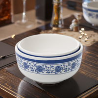Bol à soupe unique rond en mélamine de 4 pouces pour restaurant de style chinois