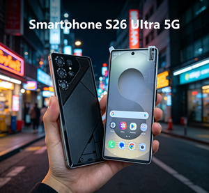 Smartphone S26Ultra 5G, écran AMOLED 7,3 pouces 120 Hz, appareil photo 108 MP, 5G, Android 15, processeur octa-core, lecteur d'empreintes digitales - Product Image 1
