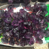 Pierre brute d'améthyste cristal de quartz naturel, 1 pièce, améthyste, loos, pierre brute, magique, violet foncé, minéraux, spécimen