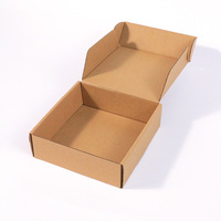 Boîtes d'expédition en carton ondulé pliables personnalisées pour vêtements, t-shirts, costumes et emballages de vêtements en gros