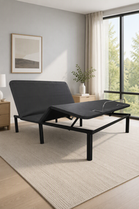 Hot sale Adjustable <b>Bed</b> Frame King <b>Size</b> Metal Reclining Massage Function Wireless Remote Dual USB Ports - Product Image 4