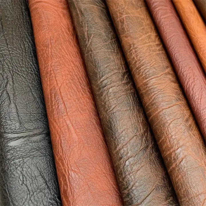 luxury new style pu leather fabric