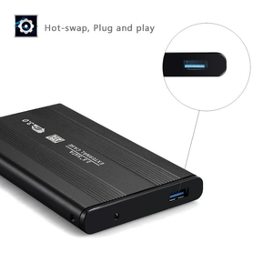 Caja Externa para <span class=keywords><strong>Disco</strong></span> Duro USB 3.0 SATA HD HDD Transcend, <span class=keywords><strong>Carcasa</strong></span> Externa de Aluminio de <span class=keywords><strong>2</strong></span>.<span class=keywords><strong>5</strong></span> Pulgadas para PC - Product Image 3