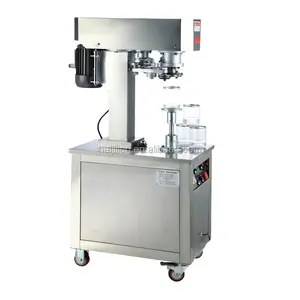Manufacture semi auto can seaming machine Tin Can Sealer Machine for PET Beverage Cans