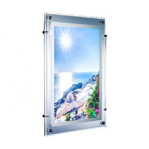 Signvia Custom <strong>Crystal</strong> Frame <strong>Light</strong> <strong>Box</strong> Ultra-Thin Wall Design High Brightness Durable &amp; Eco-Friendly - Product Image 6