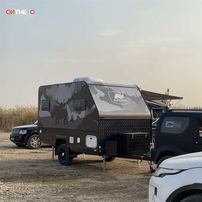 Camping off Road Motorcycle Trailer Camper
