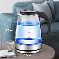 Bouilloire Électrique et Machine à Thé Portable pour la Cuisine, Appareil Électroménager et Chauffe-Eau pour la Préparation de Boissons