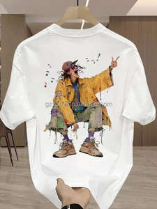 T-shirt a maniche corte da uomo per l'estate 2026, Nuova T-shirt per <span class=keywords><strong>Abbigliamento</strong></span> Uomo, <span class=keywords><strong>Abbigliamento</strong></span> di Tendenza di Marca di Alta Gamma per Uomo - Product Image 3