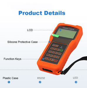 Pengukur aliran air ultrasonik, pengukur aliran air ultrasonik 2 inci, penjepit arus ultrasonik anti air, cairan 4-20ma - Product Image 5