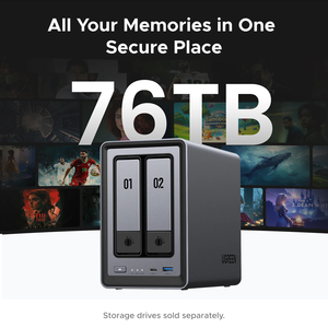 NASync Storage DXP2800 2-bay, ซีพียู N100 Quad-core, แรม 8GB DDR5, พอร์ต LAN 2.5GbE, 4K HDMI, รุ่นไม่มีดิสก์ DXP2800 - Product Image 5