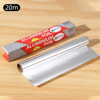 Rouleau de papier de cuisson en aluminium de qualité alimentaire avec revêtement écologique
