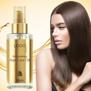 Huile de soins capillaires biologique naturelle pour hommes et femmes, marque privée OEM, échantillon gratuit <span class=keywords><strong>d</strong></span>'huile capillaire - Product Image 1