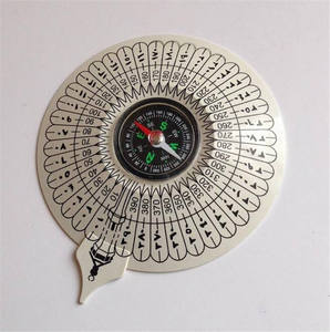 Boussole en plastique en gros pour la direction de la Qibla, boussole musulmane, boussole en vrac - Product Image 1