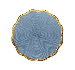 2024 New <span class=keywords><strong>PP</strong></span> với vàng cạnh cho bàn ăn tấm giáng sinh bảng <span class=keywords><strong>mat</strong></span> - Product Image 1