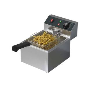 High Quality Electric Deep FryerMultifunctional Commercial FryerRapid Heating up <b>Fryer</b> <b>Machine</b> with Basket Lid Timer - Product Image 1