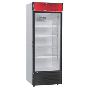 Refrigerador Vertical SMAD de 228 Litros, Refrigerador de Exhibición con Puerta de Vidrio - Product Image 1