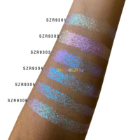 SHENG ZHU Hersteller Kosmetik Veganer Diamant Farbenwechsel Lidschatten Glimmer Chamäleon Perlpigment Puder