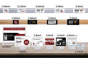 Étiquettes de prix électroniques Bluetooth 2,13 pouces pour supermarché - Product Image 5