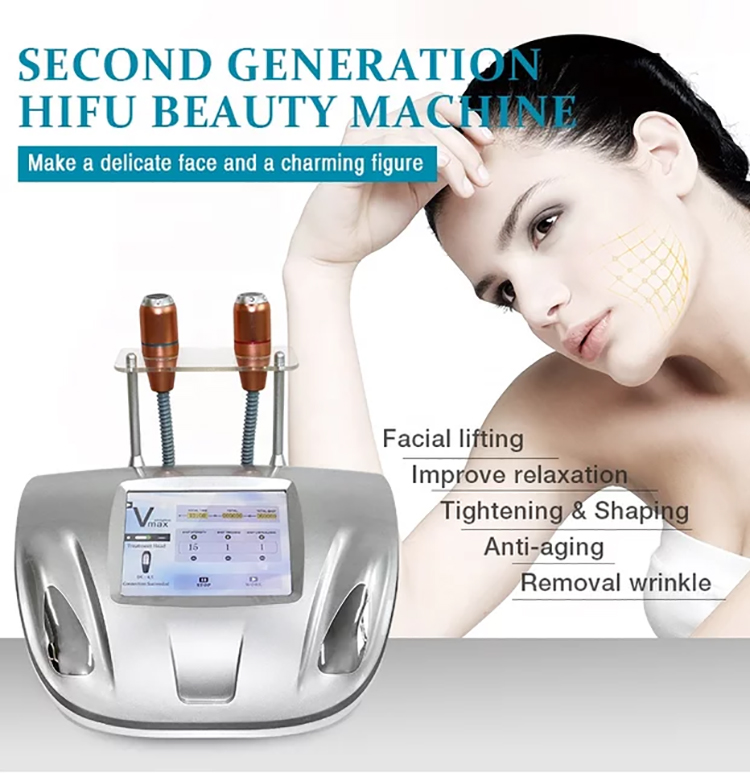 Máquina portátil coreana Mini Hifu para lifting facial y tensado de la piel corporal Hifu Cuidado en el hogar