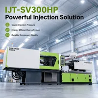 Mesin Cetak Injeksi Industri 300HP Bertenaga Servo Motor Presisi Tinggi Otomatis Penuh dan Hemat Energi