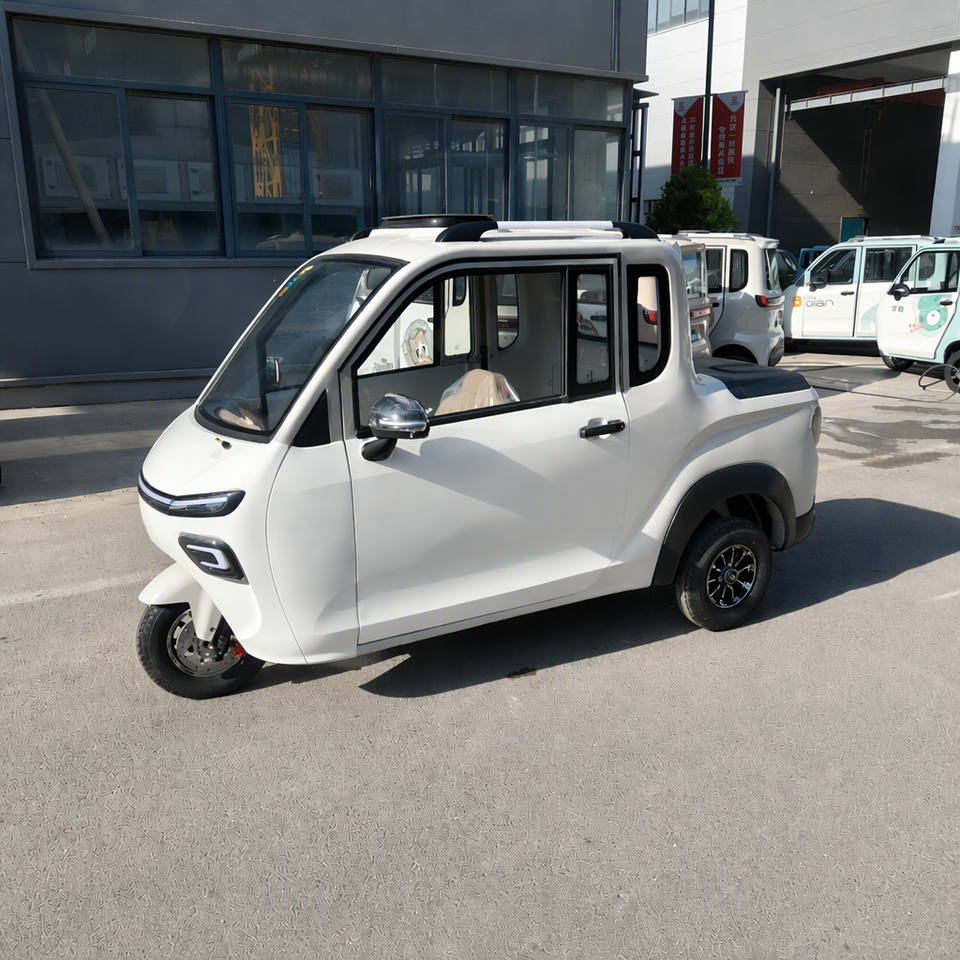 Tricyle Sample New Model Closed Electric Tricycle Electric Vehicle New Energy Mini ...