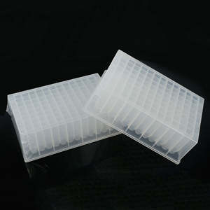 แผ่นบ่อน้ำลึกแบบ BSH06M3ช่องใส่สินค้าตัวอย่างขนาด2.2มล. <span class=keywords><strong>96</strong></span>ไม่มีการรั่วไหลแผ่น <span class=keywords><strong>PCR</strong></span> <span class=keywords><strong>96</strong></span>ดีสำหรับห้องปฏิบัติการ - Product Image 2