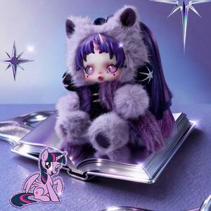 ตุ๊กตาห้อยคอ POP MART SKULLPANDAA <span class=keywords><strong>My</strong></span> <span class=keywords><strong>Little</strong></span> <span class=keywords><strong>Pony</strong></span> ของแท้ กล่องสุ่ม 6 แบบ ขายส่งจำนวนมาก - Product Image 2