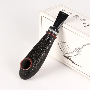 Tuyaux de luxe Futeng bruyère Vente en gros Tuyaux en bois pour fumer Tubes à tabac portables Accessoires de présentation pour magasin de fumée - Product Image 3