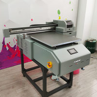 Impresora UV Funsun de 2 o 3 Cabezales, Impresora UV Plana A1 para Lienzos, Tarjetas, Pelotas de Golf, Vidrio, Madera, Carcasas de Teléfono