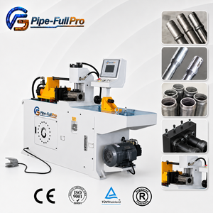 Two Station Hit <b>Pipe</b> Tube End Forming Crimping Reducing Expanding Expander <b>Machine</b> - Product Image 1