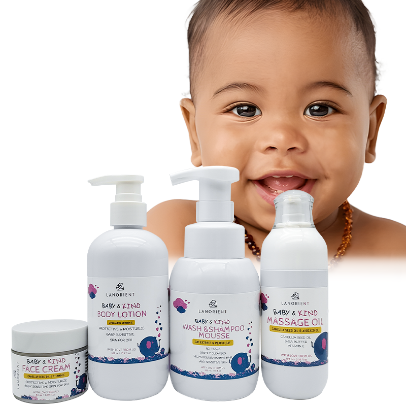 Organic Baby Shampoo &amp; Body Wash | Natural Gentle Tear-Free Baby Wash for Newborns, Infants &amp; Sensitive Skin