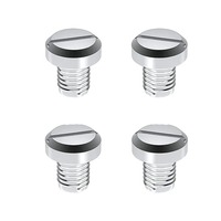 4 Uds M10 * 1,25 CNC tapa de orificio de espejo lateral de motocicleta para Z125 Z400 Versys 650 650 FZ-07 DE LA FZ-09 DE LA MANO CRF250L CB1000R SV650 KLR