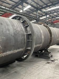 Novo Secador Rotativo Industrial de Tambor Único com Controle PLC Automático e Aquecimento Elétrico para Secagem de Minério, Argila e Areia - Product Image 5
